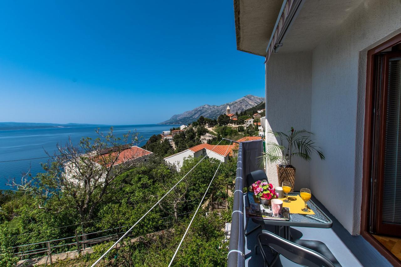 Seaview Apartment Slavica Brela Eksteriør billede